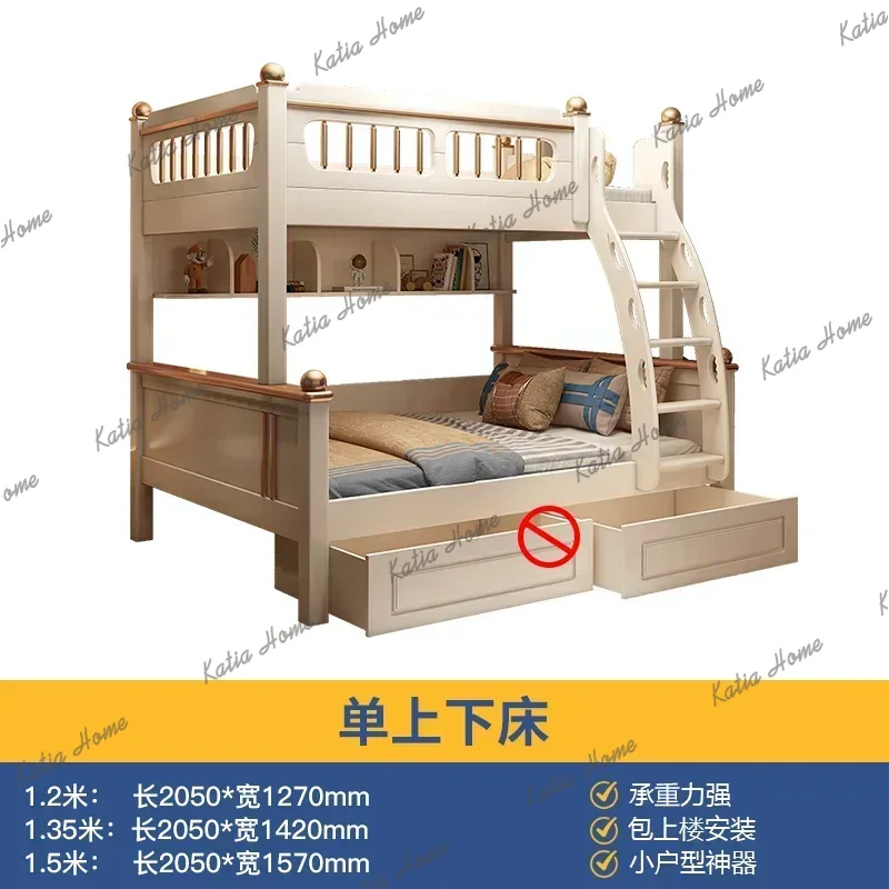 135x190cm Wood Mattress Bunk B - King Size Bed Frame With Storage Drawers review and price