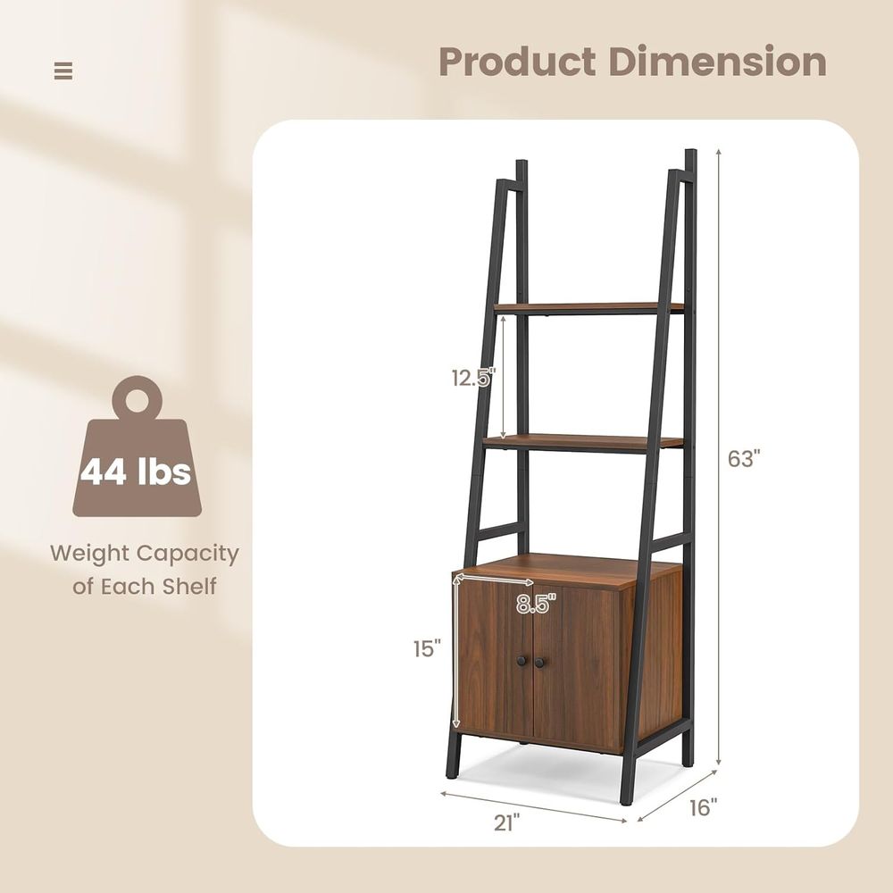 kula 4-Tier Ladder Shel with C - Storage review and price