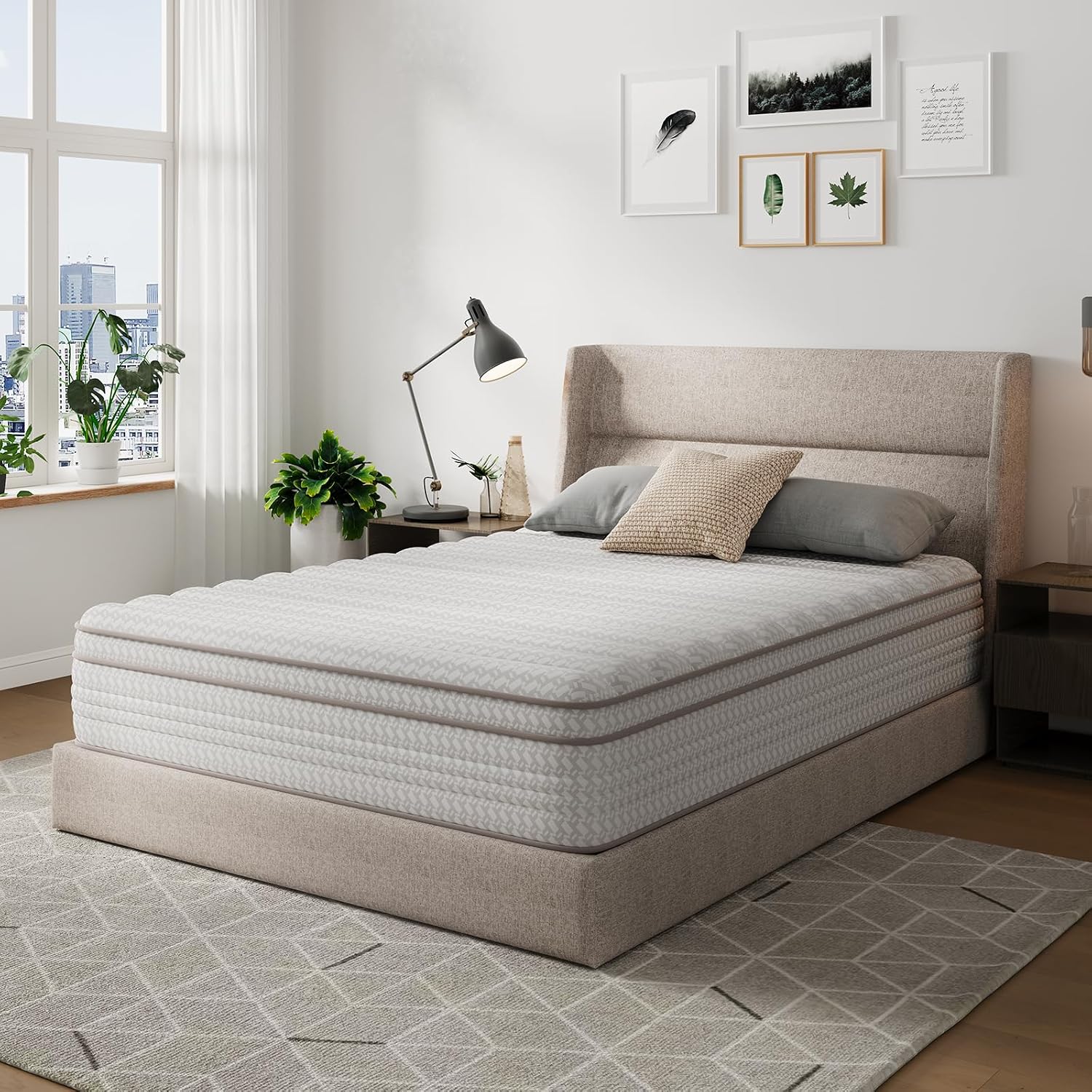12 Inch Queen Size Mattress, H - Memory Foam Mattress In A Box Queen review and price
