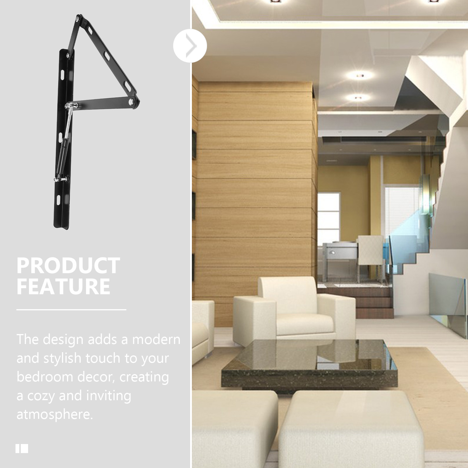1Set Bed Support Hydraulic Rod - Gas Lift Storage Bed Hydraulic review and price