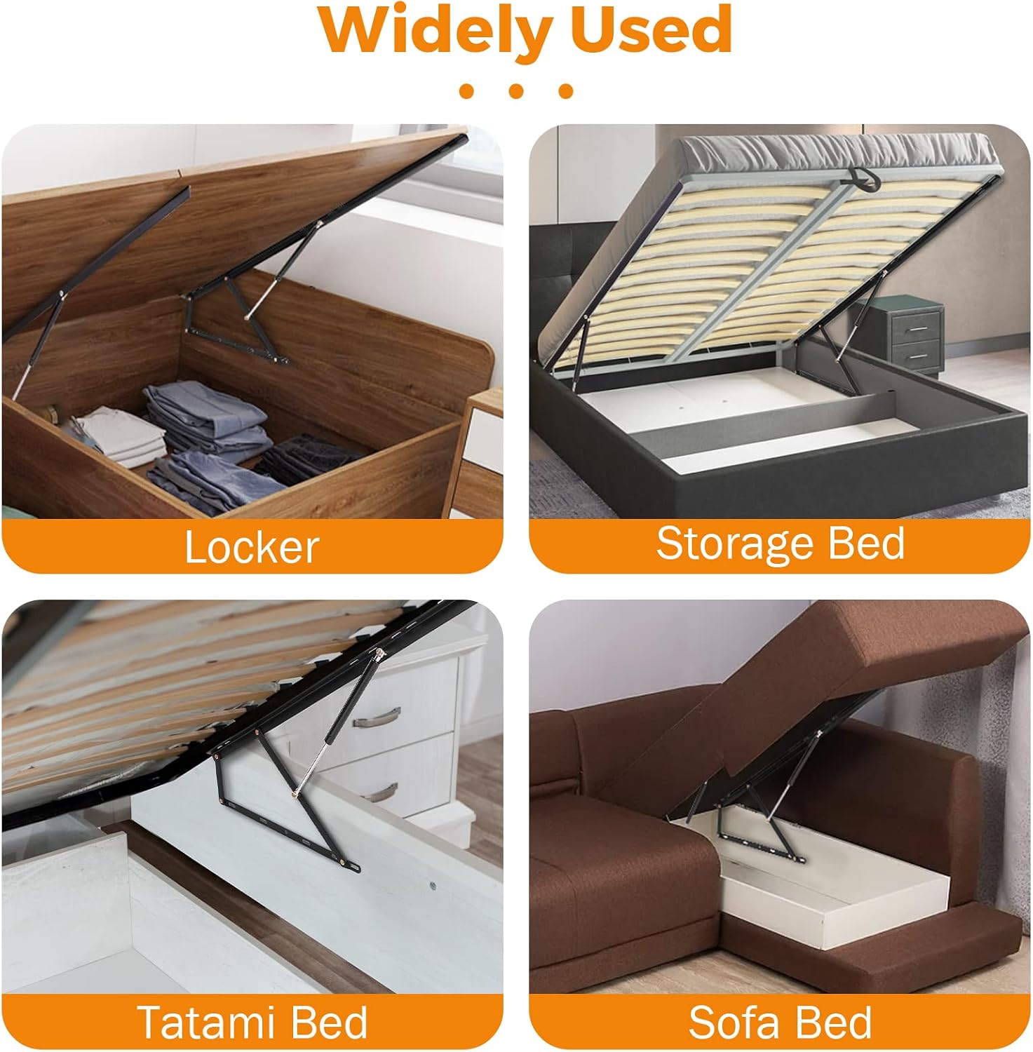 4.6 FT Bed Lift Mechanism, 176 - Gas Lift Storage Bed Hydraulic review and price