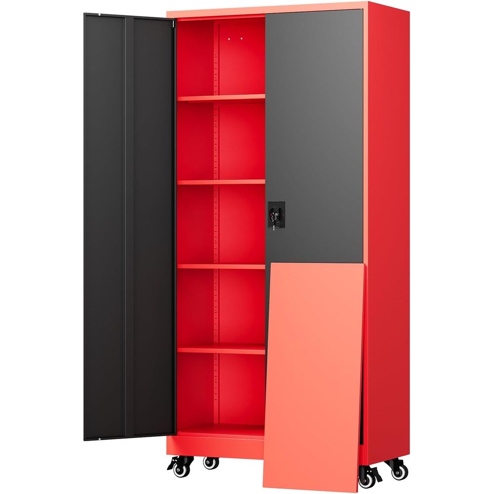 Metal Garage Storage Cabinet w - Storage review and price